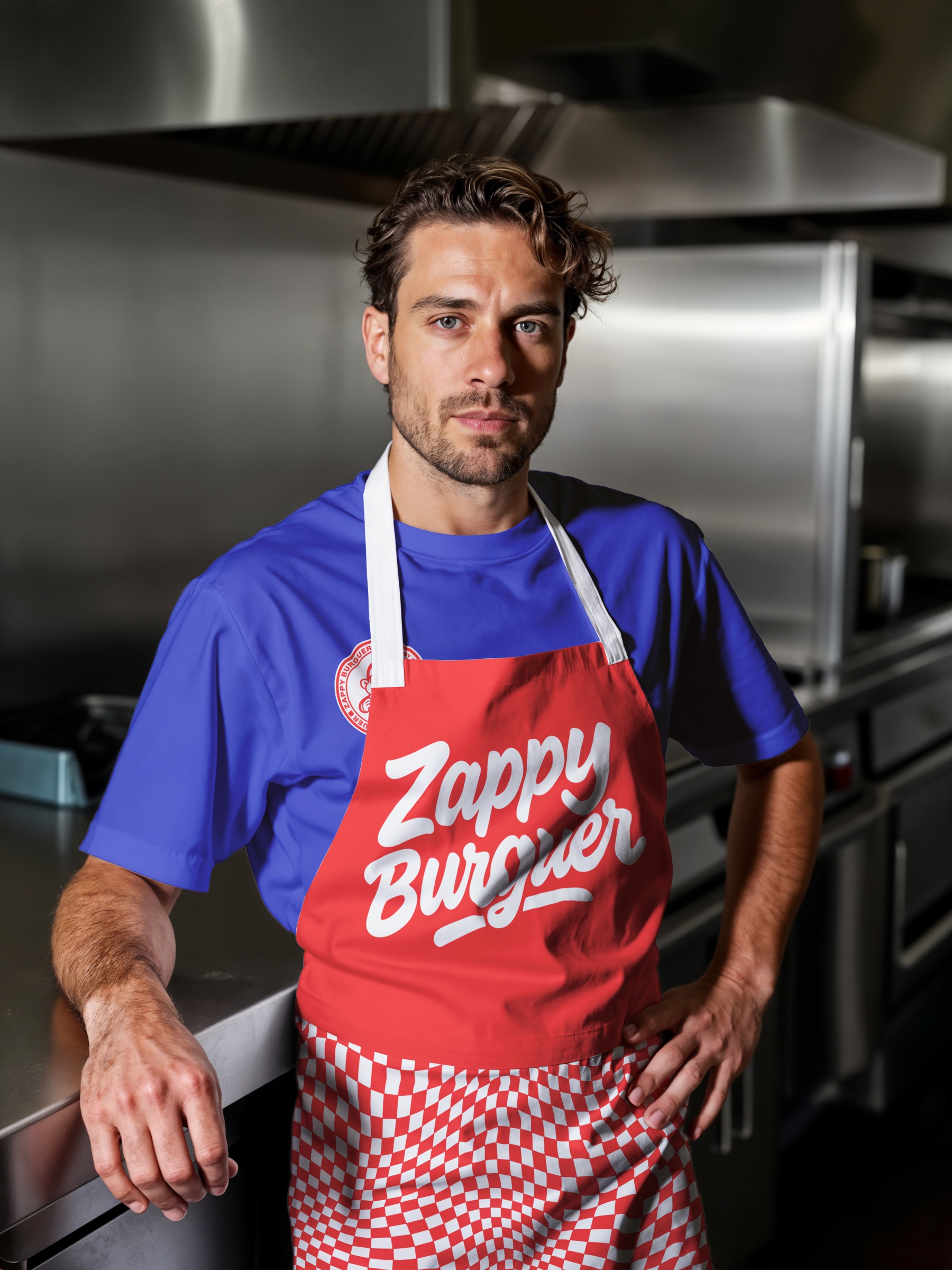 Uniforme Zappy aplicado em equipe de cozinha
